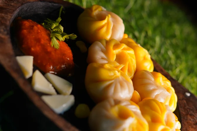 Corn & Cheese momos